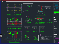 [Yêu cầu tác giả chia sẻ bản vẽ chất lượng hơn] Bản vẽ File cad triển khai chi tiết bể nước ngầm PCCC 300m3 kích thước 7x14m